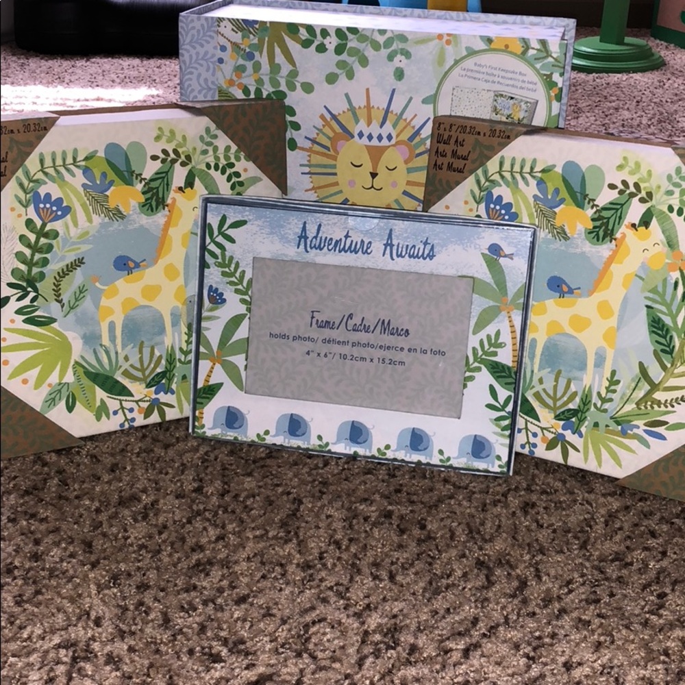 Infant baby room decor